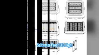 چراغ LED دریایی 200 وات ضد خوردگی