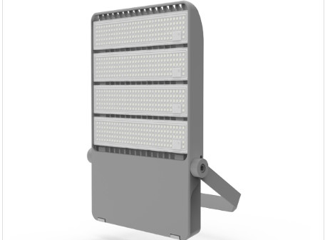 خاکستری رنگ LED Sports Flood Light 100W Meanwell Sosen Driver IP66 Protection Sports Ground