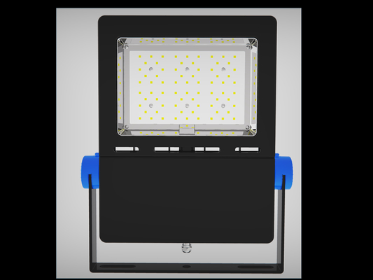 پوستر نورافکن های میدان ورزشی Dualrays F3 LED با آلومینیوم با اتصالات پیچ و مهره Ss