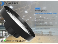 محفظه آلومینیومی IP65 UFO High Bay Light سری HB3 Dualrays برای اتاق های مرتفع