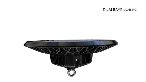 روشنایی انبار صنعتی DUALRAYS HB4 سنسور حرکتی قابل اتصال UFO LED High Bay Light