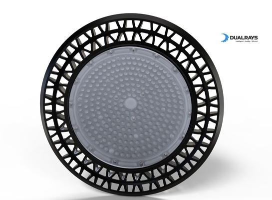 83Ra CRI پرقدرت UFO LED High Bay Light IP66 Die Cast Housing