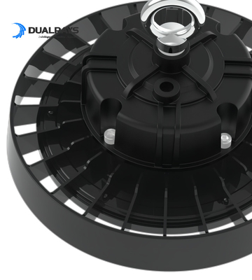 DUALRAYS Stock Netherlans HB3 Economic LED High Bay Fixtures 100W 150W 200W with 50.000 Hrs at Lifespan L80/B10