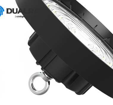 DUALRAYS HB4 نوآورانه سنسور حرکتی قابل اتصال LED UFO High Bay Light با زاویه پرتو 60 درجه 90 درجه و 110 درجه