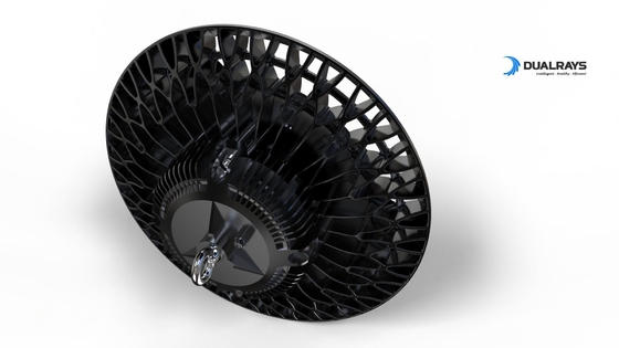5 سال ضمانت انبار مواد آلومینیومی و استفاده در کارخانه 240 وات UFO LED High Bay Light