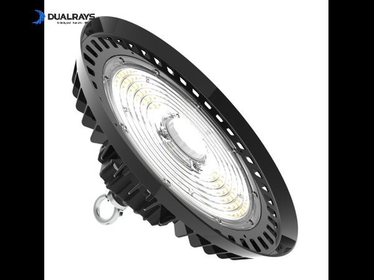 100 وات عرضه کارخانه LED UFO High Bay Light با سنسور حرکت قابل اتصال و سنسور نور روز