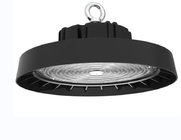 UFO LED High Bay Light 100W 160LPW ریخته گری آلومینیومی داخلی درایور