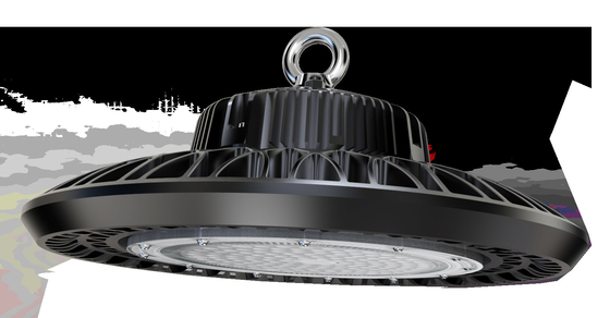 200W UFO LED High Bay Light فروپاشی نور کم اتلاف حرارت عالی