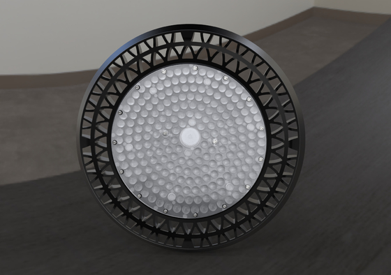 UFO High Bay Light با کنترل هوشمند Dualrays 100W HB5 دارای رتبه IP65 برای ایستگاه های عوارضی بزرگراه
