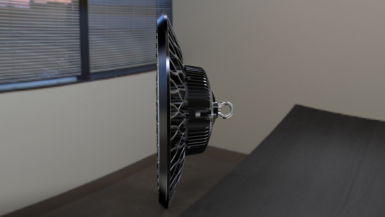 UFO High Bay Light با کنترل هوشمند Dualrays 100W HB5 دارای رتبه IP65 برای ایستگاه های عوارضی بزرگراه