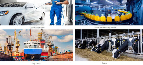 IP69K IK10 PMMA TB6 چراغ لوله ای ال ای دی آمونیا برای ماشین لباسشویی