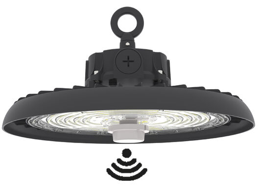 چراغ سوله ای LED UFO با قابلیت تنظیم توان و 3CCT، 100 وات، 150LPW با قابلیت افزودن عملکرد اضطراری