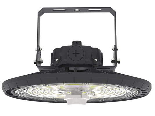 HB2 DIP قدرت قابل تغییر و 3CCT UFO LED High Bay Light 100W 150LPW با عملکرد اضطراری اختیاری