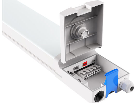 پنل روشنایی بخار ضد آب 20w 30w 40w 50w 150lpw LED Tri Proof Vapor Fixture