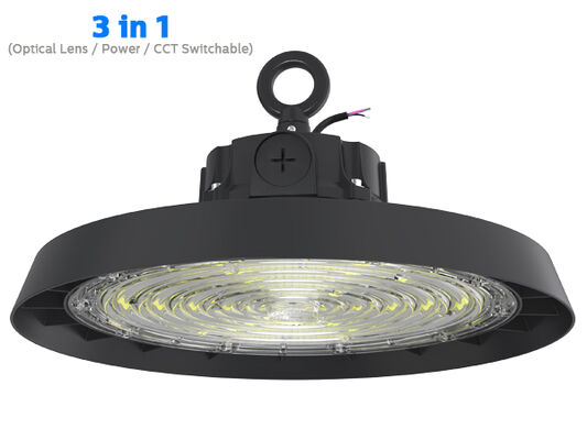 چراغ LED Highbay ارائه قدرت DIP قابل تغییر و لنز نوری با سنسور حرکت و قابلیت های برداشت نور روز