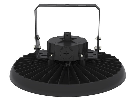 چراغ سوله ای LED UFO با توان 150 وات، بازدهی 150LPW، قابلیت تنظیم توان با سوئیچ DIP، 3CCT و قابلیت انتخاب عملکرد اضطراری