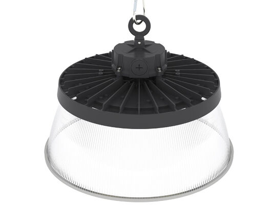 HB3H DIP قدرت قابل تغییر و 3CCT UFO LED High Bay Light 100W 150LPW با 20W / 30W @ 3 ساعت عملکرد اضطراری اختیاری است