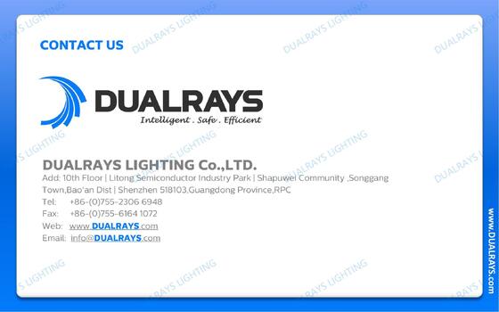 DUALRAYS اروپا، ارسال مستقیم چراغ‌های LED Highbay از هلند در عرض 3 روز کاری با خدمات پس از فروش محلی