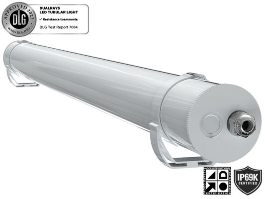 لوله های T8 سنسور PIR ضد گرد و غبار ضد آب LED سه لامپ 160LPW 20W 30W 40W 50W تعویض