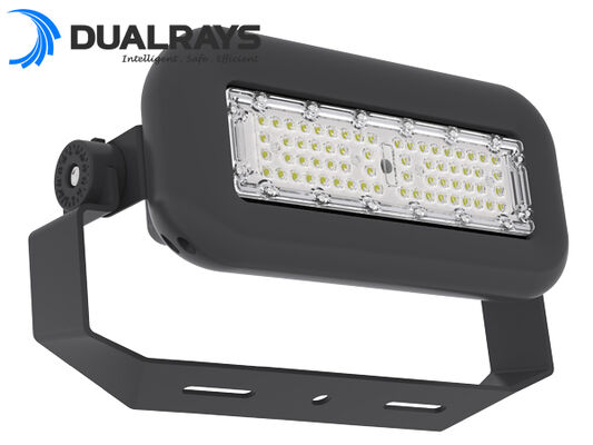 چراغ سیلاب LED دریایی 50 واتی با براکت و سخت افزار Staintess Steel 316 برای سیستم کنترل بی سیم زیگبی با حداکثر مقاومت در برابر خوردگی