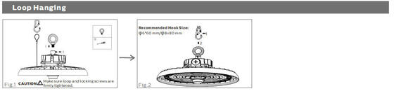 200W DIP (120W/150W/200W) HB3 3CCT UFO LED Highbay Light با درایور SOSEN / Meanwell/PHILIPS با خدمات پس از فروش در اروپا