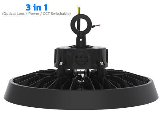 درایور داخلی 150 واتی HB3 Eco نسخه باریک UFO LED چراغ با نور KNX 1-10 ولت