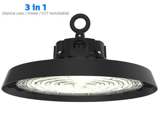 درایور داخلی 150 واتی HB3 Eco نسخه باریک UFO LED چراغ با نور KNX 1-10 ولت