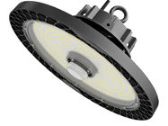 سنسور حرکت 240 واتی HB4 قابل اتصال UFO High Bay 160LPW راندمان CRI&gt;80Ra 0/1-10V DALI تیرگی