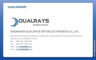 نورافکن LED 300W DUALRAYS F4 IP66 ضد آب SMD با براکت اروپایی قابل تنظیم 180 درجه