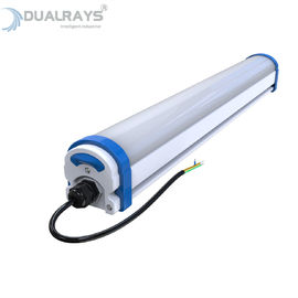 چراغ‌های لوله‌ای ال‌ای‌دی IP66 با روکش آرکریلیک 20 واتی سری Dualrays D2 برای کارگاه