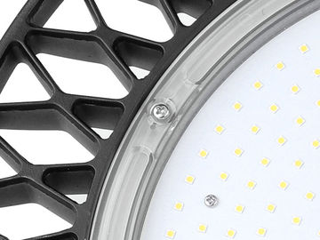 چراغ دوگانه 150 واتی HB5 مشکی UFO LED High Bay برای مرکز نمایشگاه CE RoHS Cert