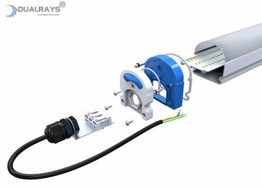LED Tri Proof Light 120° Beam Angle 3 سال ضمانت برای سوپرمارکت ها