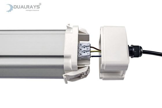 چراغ LED سه‌گانه قابل اتصال 60 وات روشنایی انبار IP66 SMD2835 DUALRAYS D5