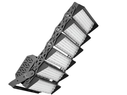 نورافکن ورزشی 1200 واتی LED ورزشگاه سیلابی با قدرت بالا دکل بالا زمینی نورافکن ورزشی LED با ce rohs tuv