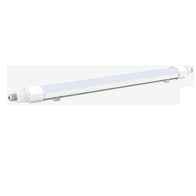 محفظه کامل پلاستیکی LED چراغ سه گانه IP66 IK10 20W 120 یا 160LPW سیم کشی آسان