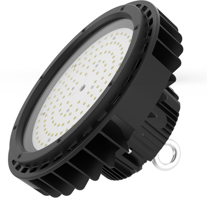 نور بادوام UFO LED High Bay Light 150W AC100V - 270V سفید کاور PC کم نور 1-10V