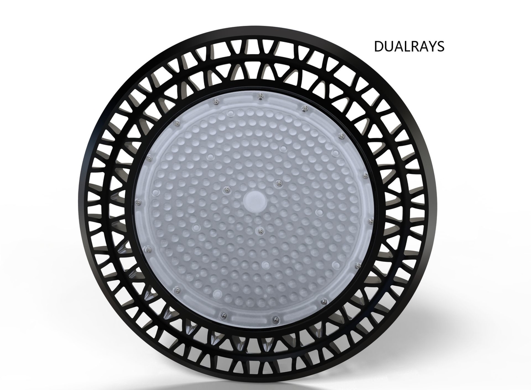 پارکینگ UFO LED High Bay Light 150W 19500LM 5 سال گارانتی چراغ پر قدرت
