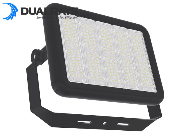 نورپردازی ورزشی LED در فضای باز متقارن 90 درجه 150LPW 300W LED اسپورت فلود چراغ SMD5050