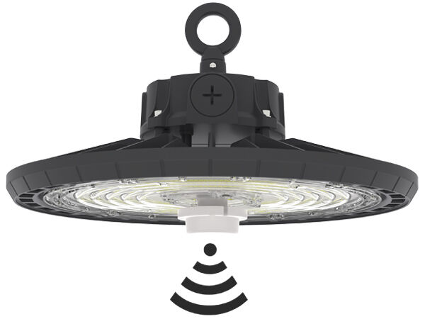 DUALRAYS HB2 DIP Switchable Power و 3CCT UFO LED Highbay Light با آستانه نور روز| سنسور مایکروویو با آستانه نور روز یا برداشت نور روز| اضطراری اختیاری
