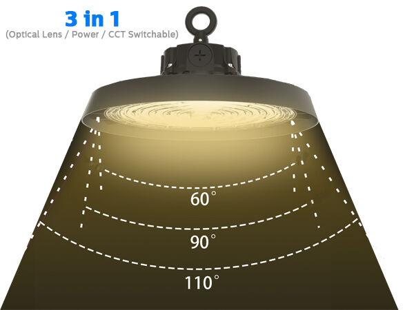 لامپ مقاوم در برابر حرارت 100 وات DUALRAYS LIGHTING HB5 LED High Bay Light IP66 IK07 -40 درجه سانتی گراد تا 100 درجه سانتی گراد لامپ مقاوم در برابر حرارت برای ریخته گری کارخانه فولاد