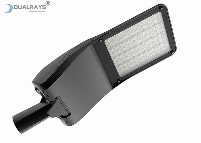 LED های LED سری S4 دوآرای 120 واتی SMD5050 یکپارچه خورشیدی LED چراغ خیابانی LUXEON LEDs Dimming Control