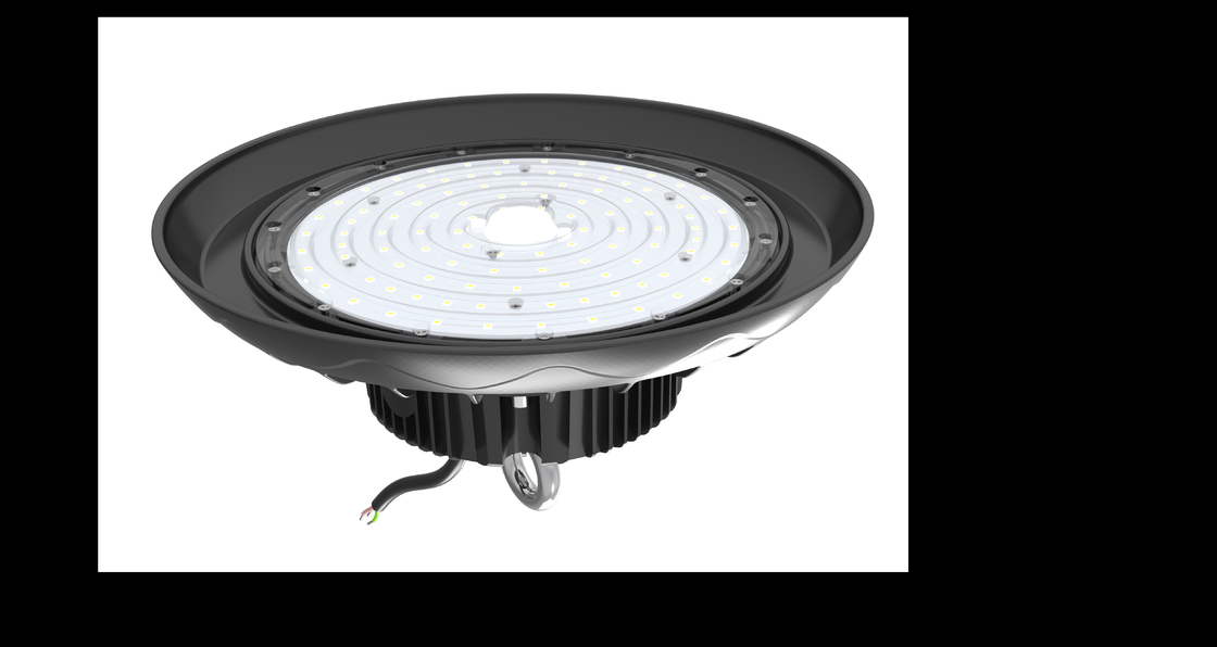 نسخه hi-eco 100w 140 lpw LED UFO High Bay Light 80Ra مطابق استاندارد ce saa برای کارخانه ها