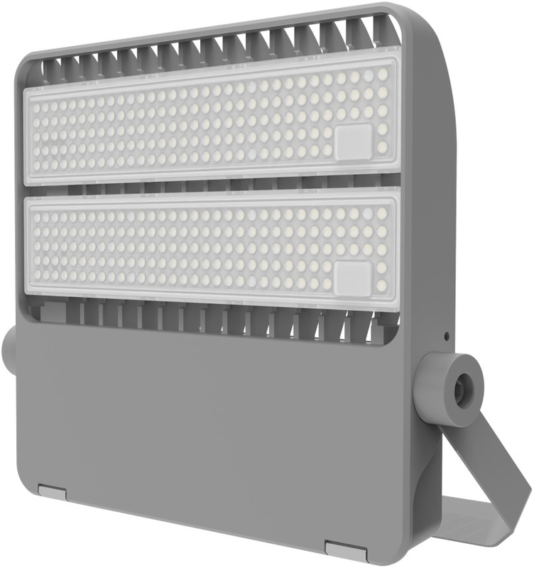 خاکستری رنگ LED Sports Flood Light 100W Meanwell Sosen Driver IP66 Protection Sports Ground
