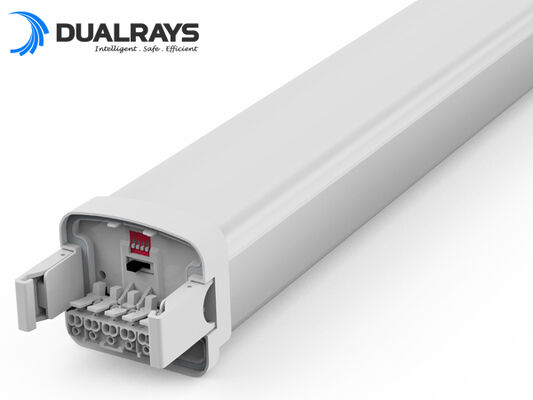 چراغ ضد رطوبت LED 5ft/80W D5 با قابلیت تعویض DIP Power/3CCT 160LPW بازده حفاظتی IP65 IK10