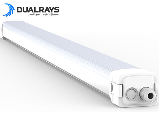 چراغ ضد رطوبت LED با سوئیچ DIP برای تنظیم توان و CCT برای کنترل نور انعطاف‌پذیر در پارکینگ و محیط‌ها