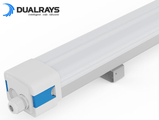 چراغ LED ضد رطوبت DUALRAYS D5 با قدرت سوئیچ‌پذیر DIP 3CCT 160LPW بازده با سیم‌های 3*1.5mm2، 5*1.5mm2، 3*2.5mm2، 5*2.5mm2 از طریق گزینه