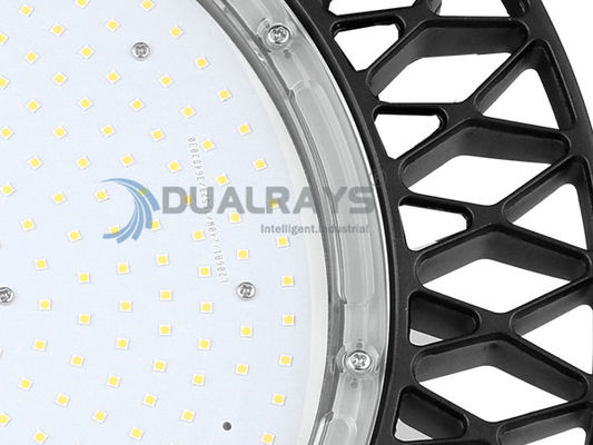 PIR Dimming Sersor 140LPW 200W UFO LED High Bay Light Bell IP65 Bean Angles اختیاری